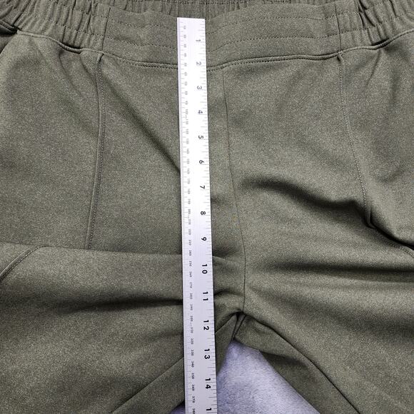 Mondetta Pants Womens XXL Green Pintuck Straight Leg Pull On Pockets Athleisure - Picture 11 of 14